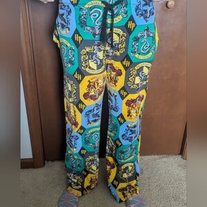 Harry Potter Lounge Pants Large 🧙‍♂️ Hogwarts Houses